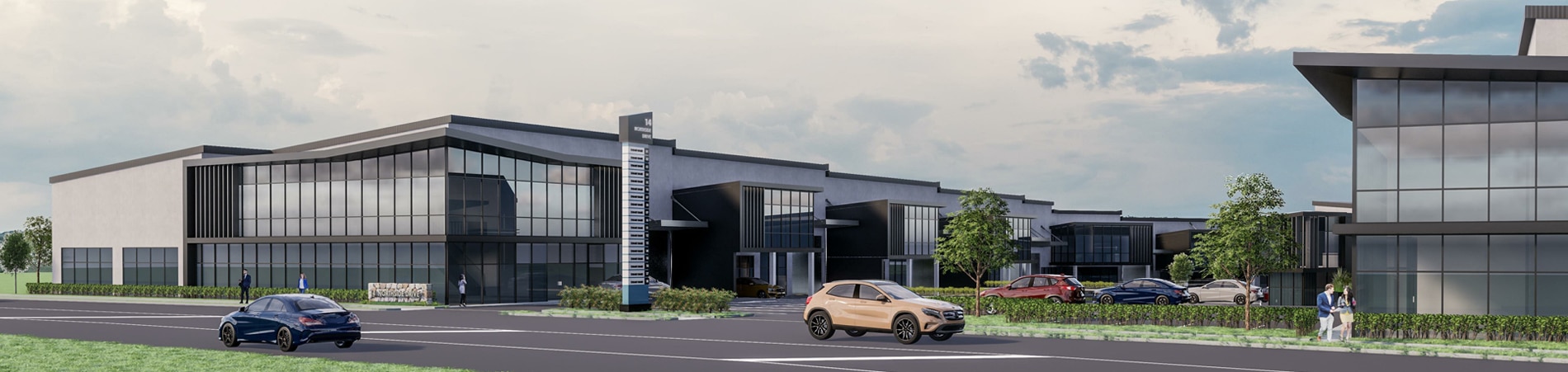 Northside 商业园区 Northside Business Park Development slide - Northside 商业园区