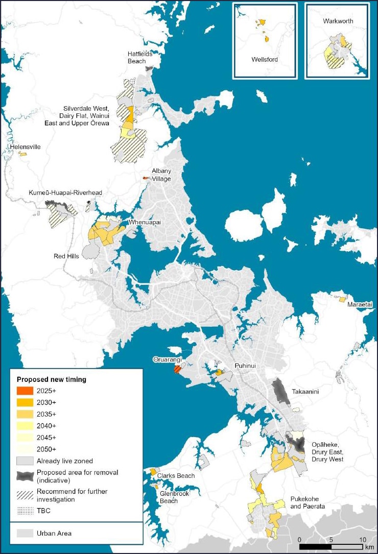 Future Urban Areas Auckland Council Draft Future Development Strategy Major Changes Proposed 
