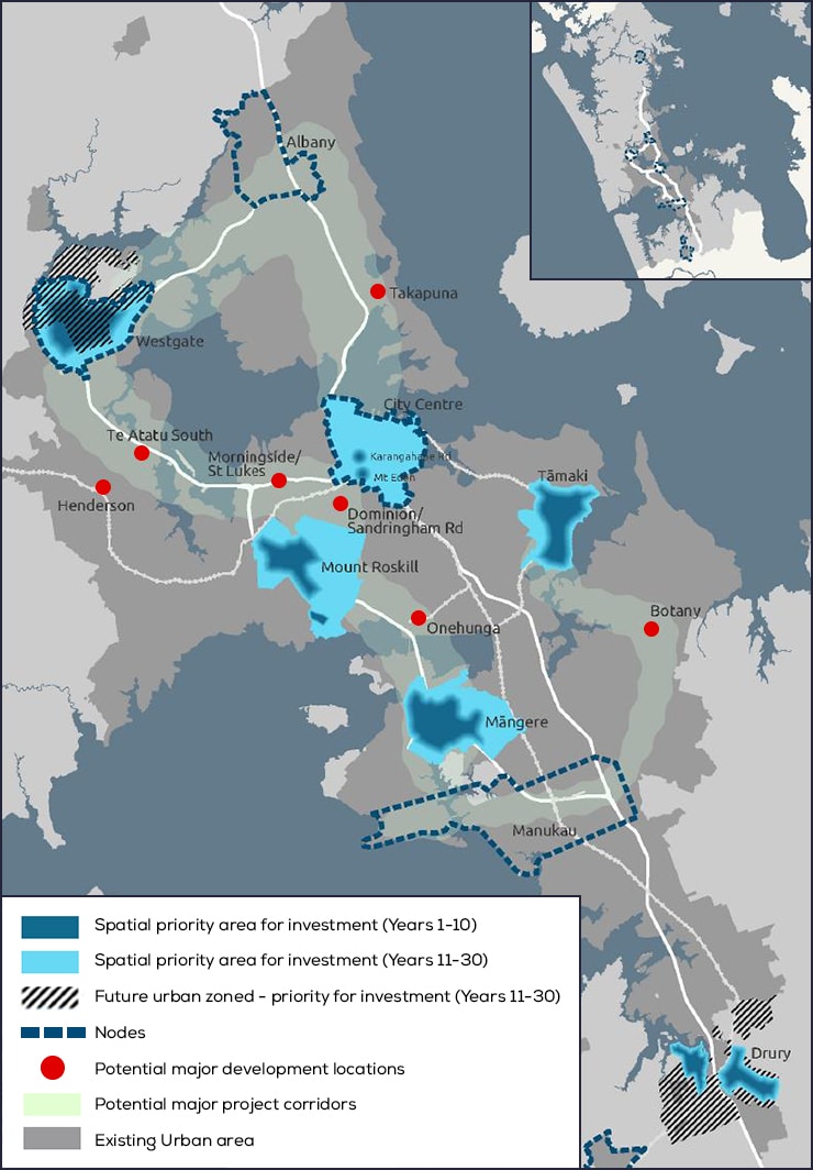 Spatial priorities Auckland Council Draft Future Development Strategy Major Changes Proposed 1 - Auckland Council Draft Future Development Strategy – Major Changes Proposed
