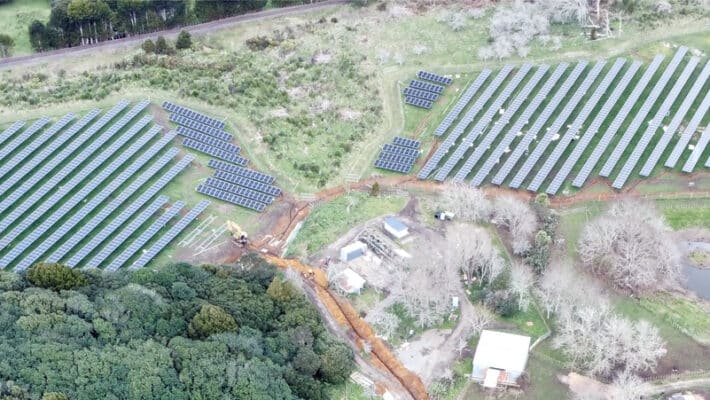 Waiuku Solar Farm 710x400 - Industrial and Commercial Development