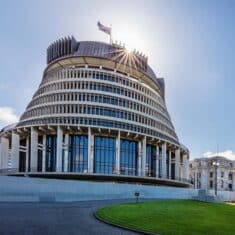New Zealand Government Building the Beehive