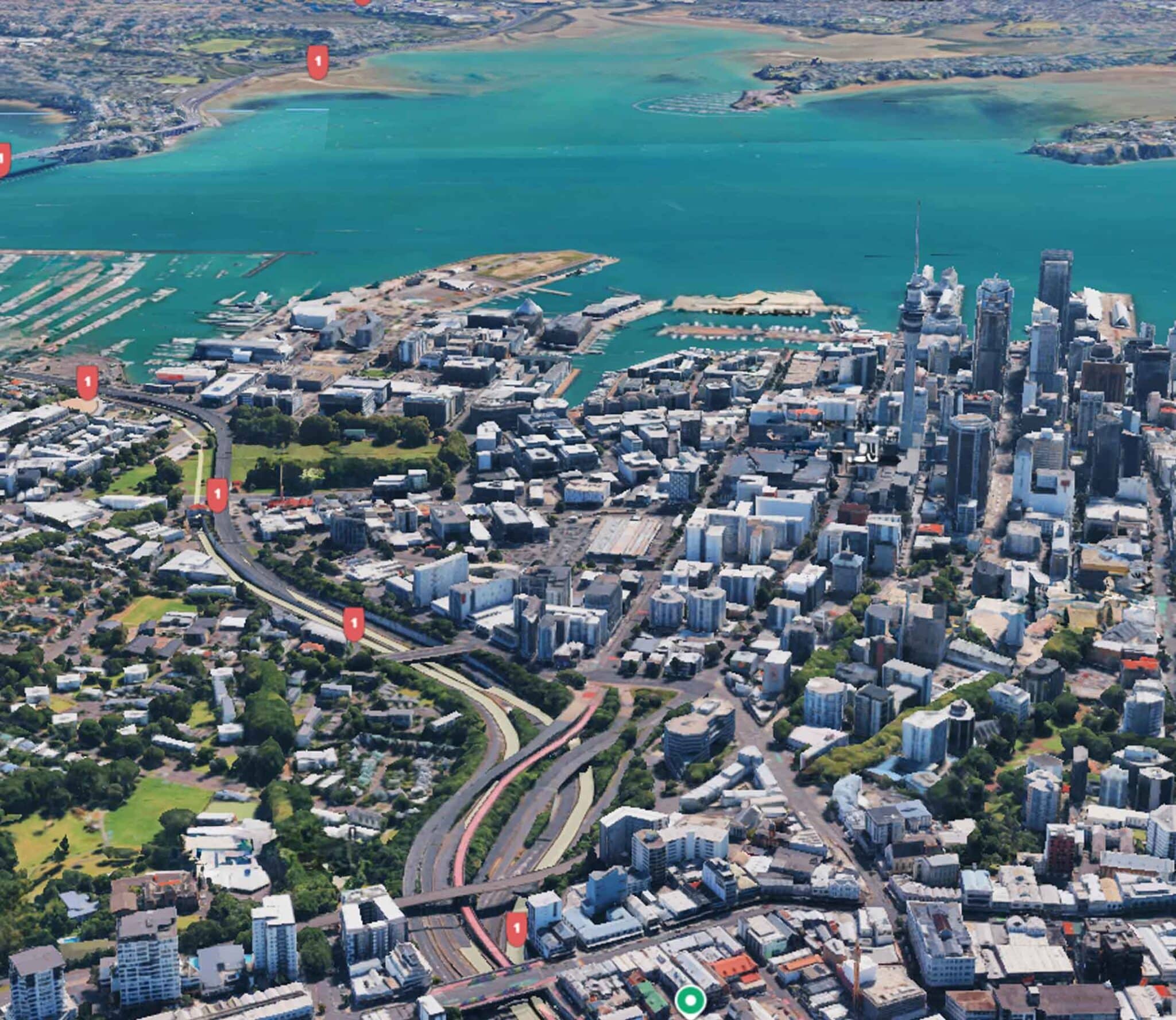 Watercare Capacity Network Area with capacity scaled - Revisiting Watercare capacity: What it means for development potential in 2026