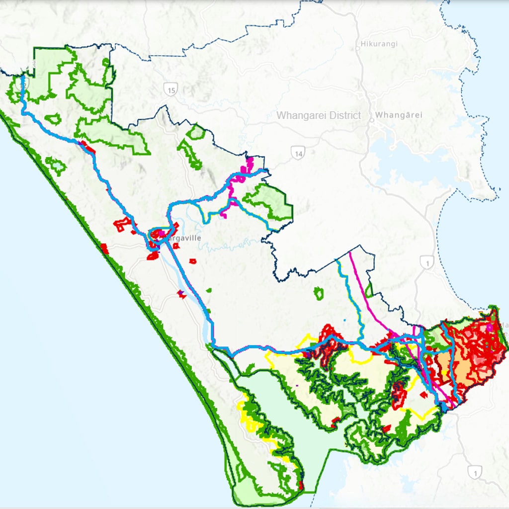 Kaipara District Plan Submissions Map - Kaipara District Plan Hearings Underway: What Landowners Need to Know